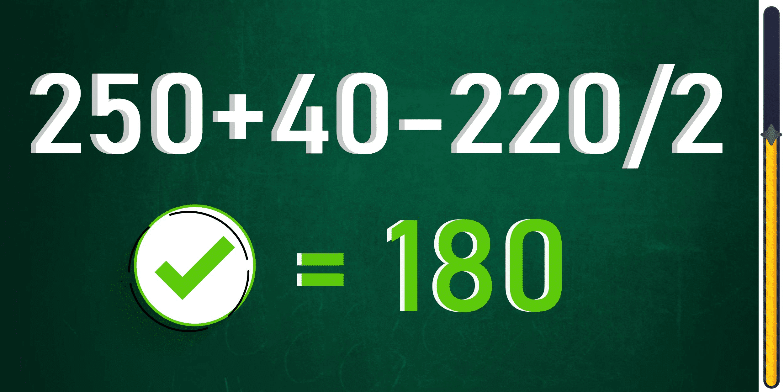 Mathe-Herausforderung: Nur brillante Köpfe können sie in weniger als 10 Sekunden lösen! Messen Sie Ihren IQ mit dieser blitzschnellen Gleichung!