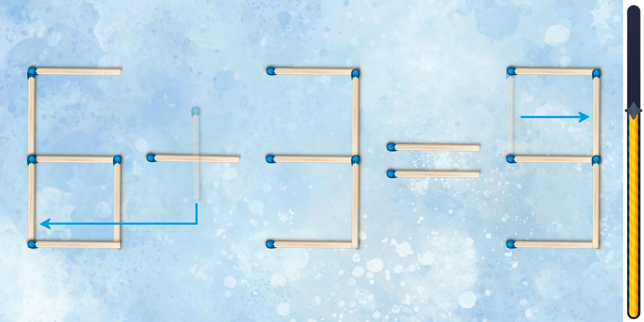 Mathe-Herausforderung: Testen Sie Ihren IQ! Können Sie dieses Rätsel lösen, indem Sie nur 2 Streichhölzer in weniger als 15 Sekunden verschieben?