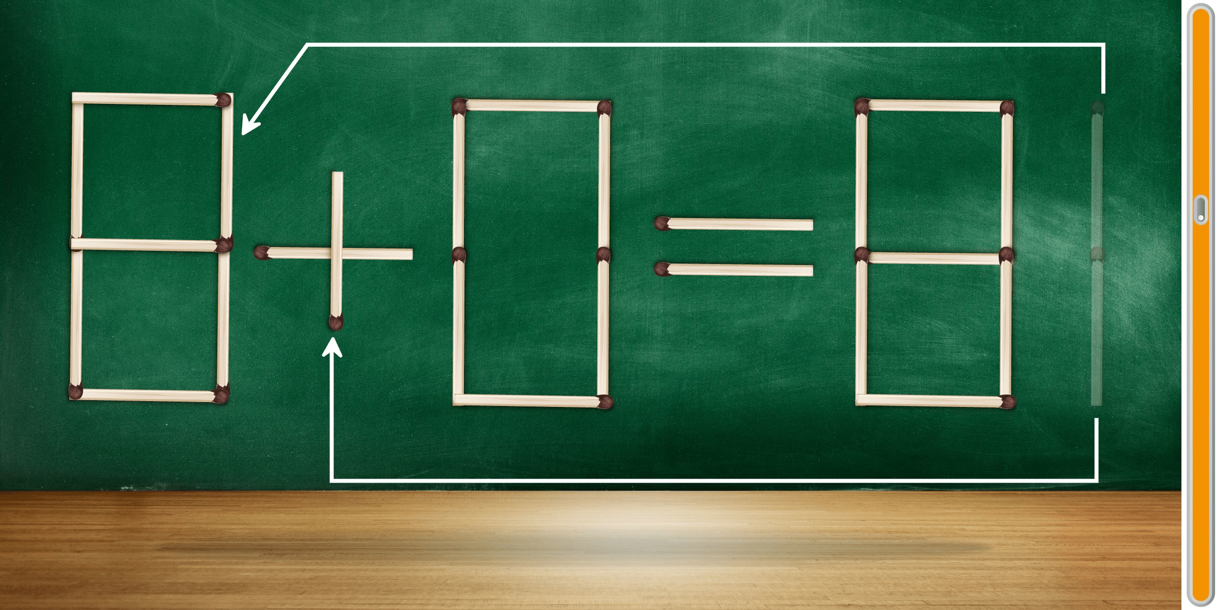 Mathe-Herausforderung: Testen Sie Ihren brillanten IQ, indem Sie nur 2 Streichhölzer in weniger als 10 Sekunden bewegen!