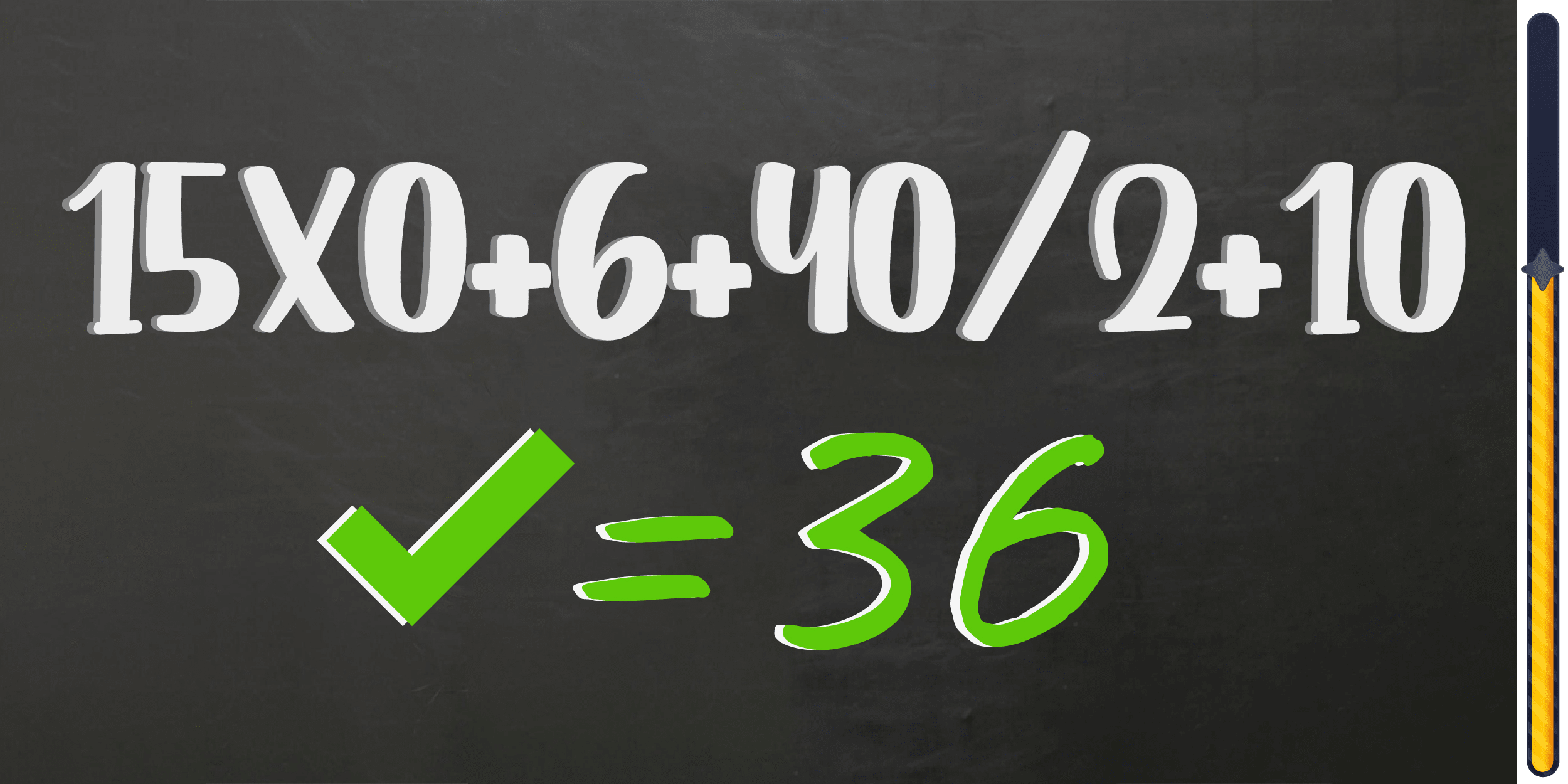 Math Challenge: Nur die klügsten Köpfe können diese Gleichung in weniger als 9 Sekunden lösen! Zeigen Sie Ihren IQ!